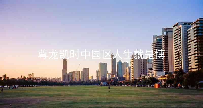 尊龙凯时中国区人生就是博